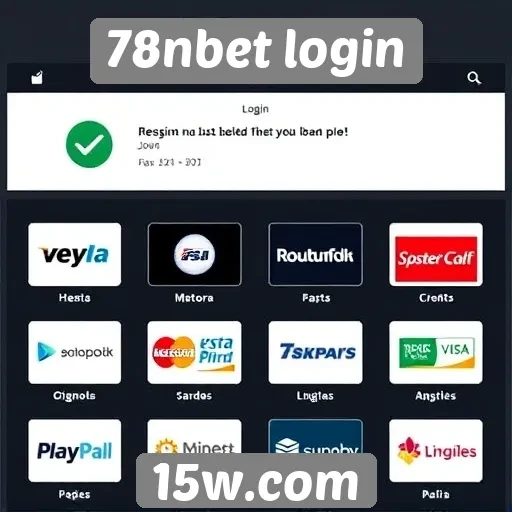 Métodos de pagamento disponíveis no 78nbet login
